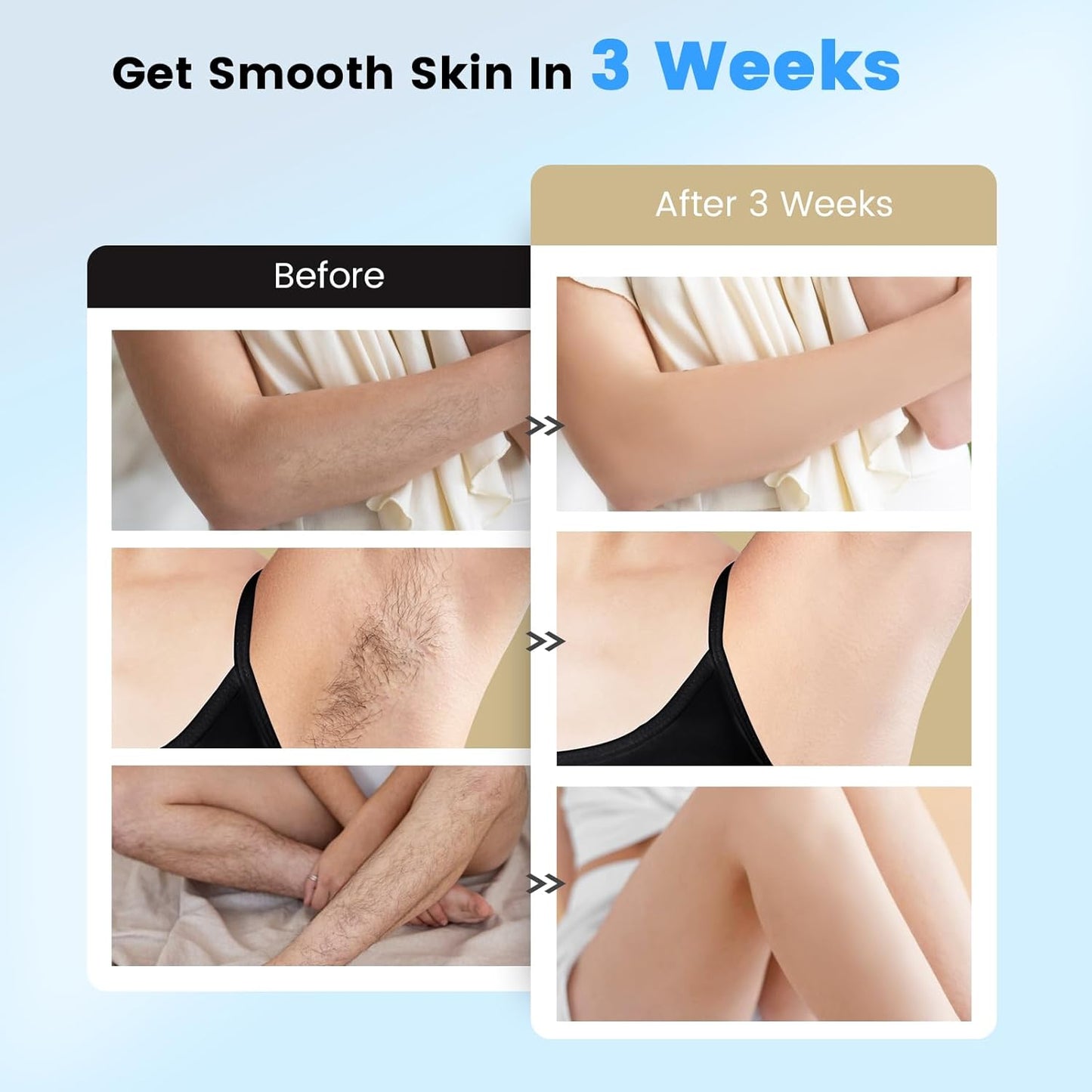 Laser Hair Removal with Sapphire Ice Cooling 40℉, 20J MAX Painless IPL Laser Hair Removal Device for Women & Men, Full Body & Facial Use, Green