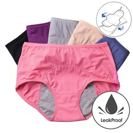 Women Menstrual Panties Sexy Leak Proof Underwear Period Proof Briefs Pants