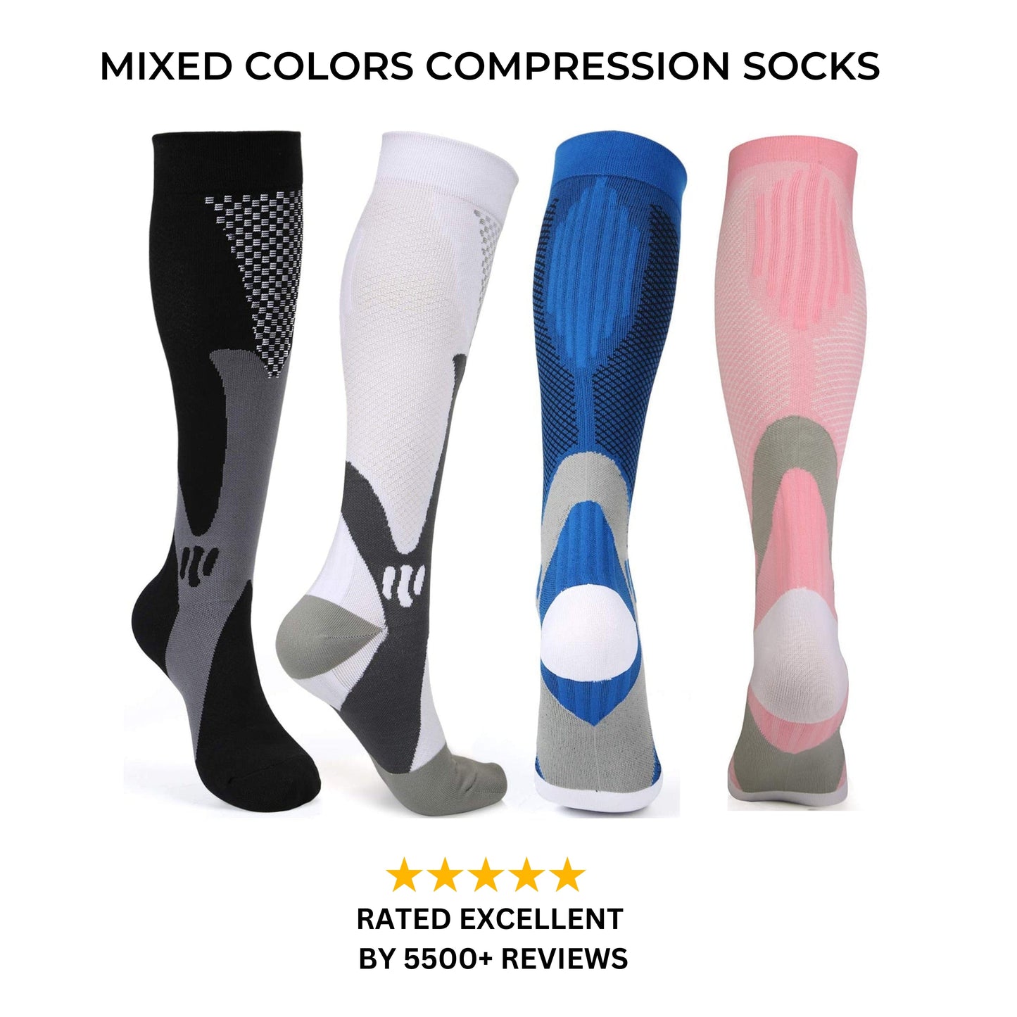 Vital Flows Compression Socks (20-30 Mmhg)
